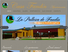 Tablet Screenshot of casafandin.com